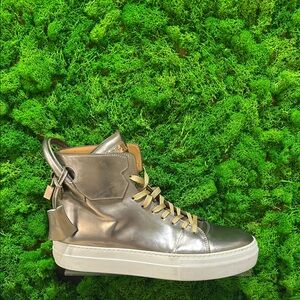 🇨🇦 Buscemi Metallic 100MM Push High-top Sneakers